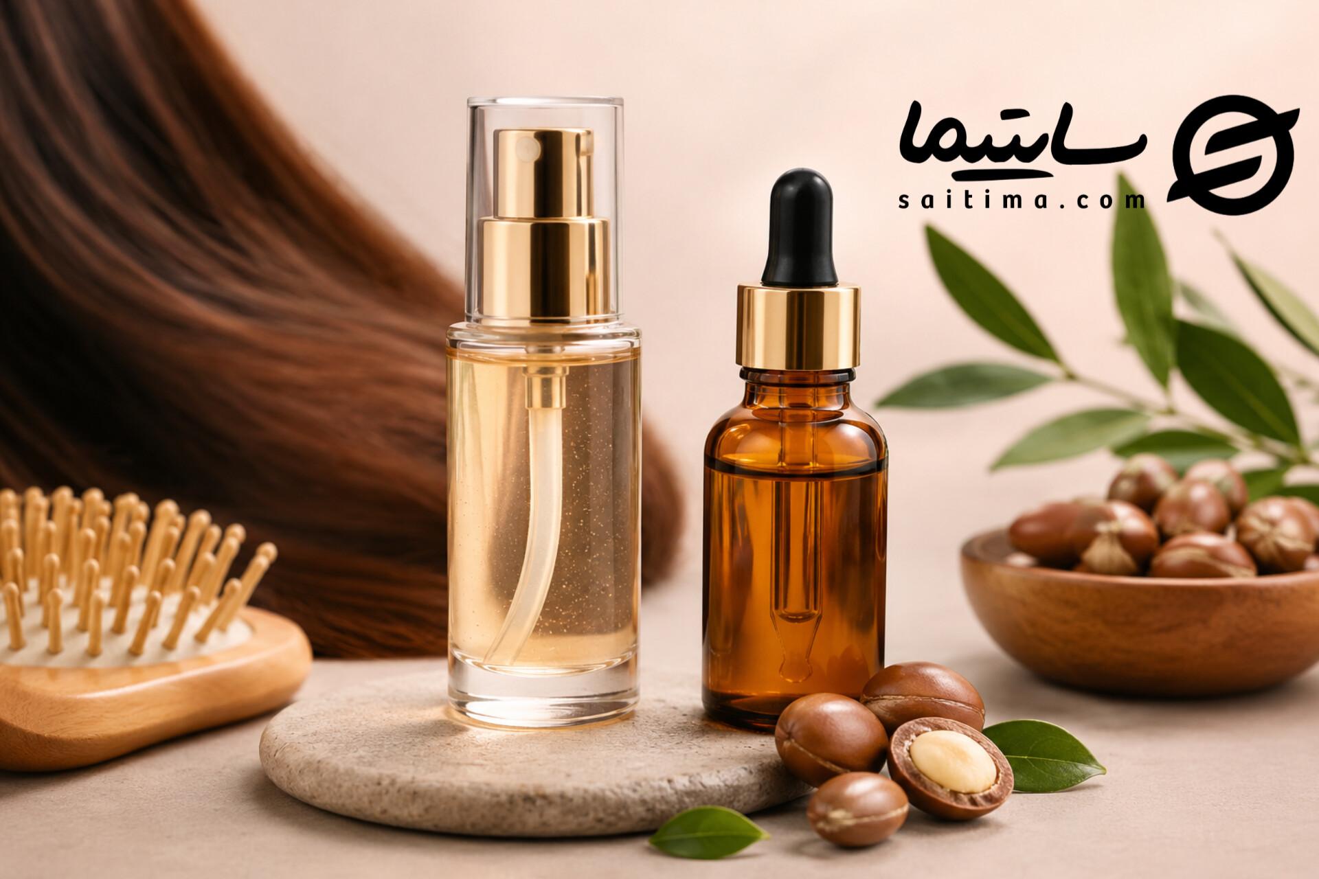 سرم مو یا روغن آرگان