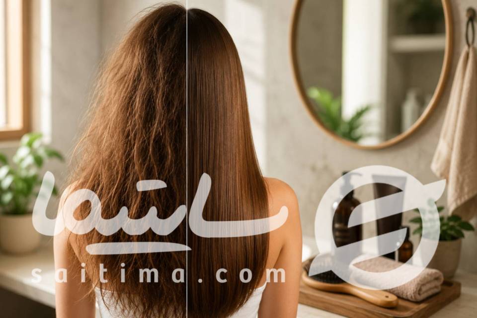 چرا مو بعد از حمام وز می شود